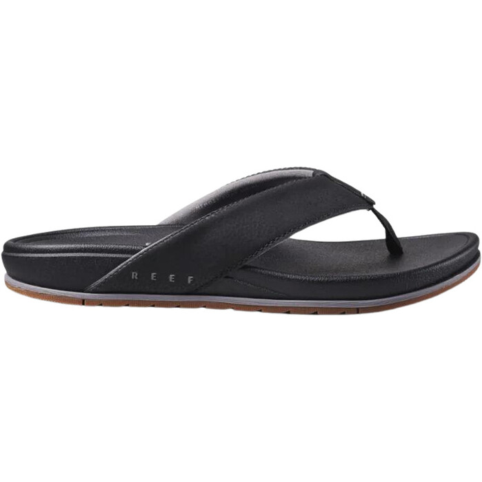 2024 Reef Mens Cushion Bonzer Sandals CJ4042 - Black / Gum
